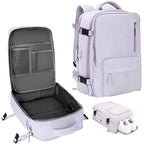Travel Backpack | Waterproof Nylon, Anti-Theft & USB Charging | 35L Carry-On Friendly