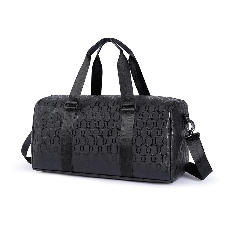 Travel Duffle Bag | Textured Exterior & Weather-Resistant