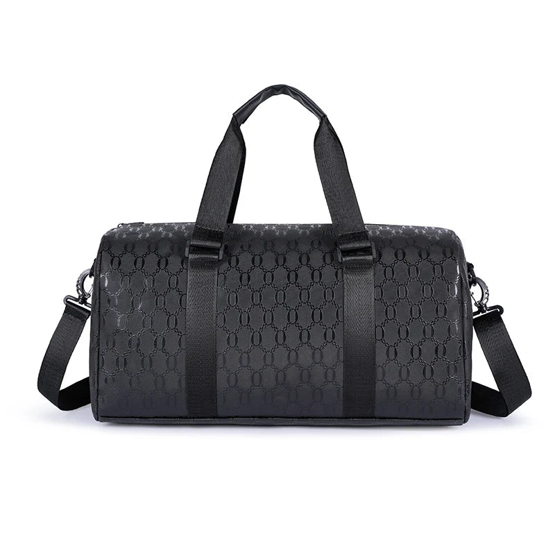 Travel Duffle Bag | Textured Exterior & Weather-Resistant