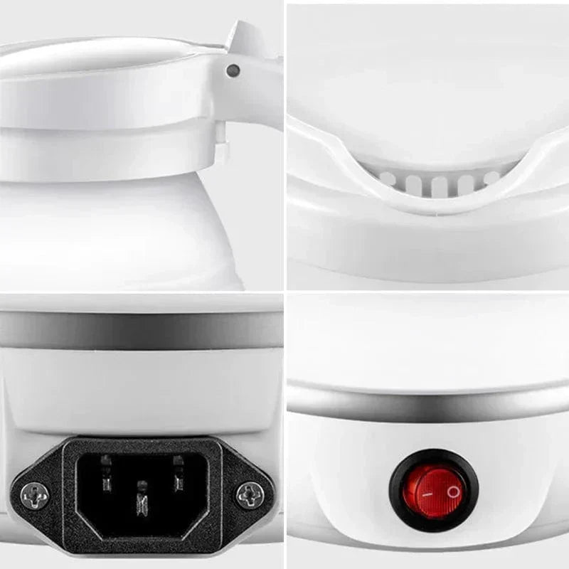 Travel Kettle | Foldable Silicone & Adjustable Temperature | 0.6 L Capacity