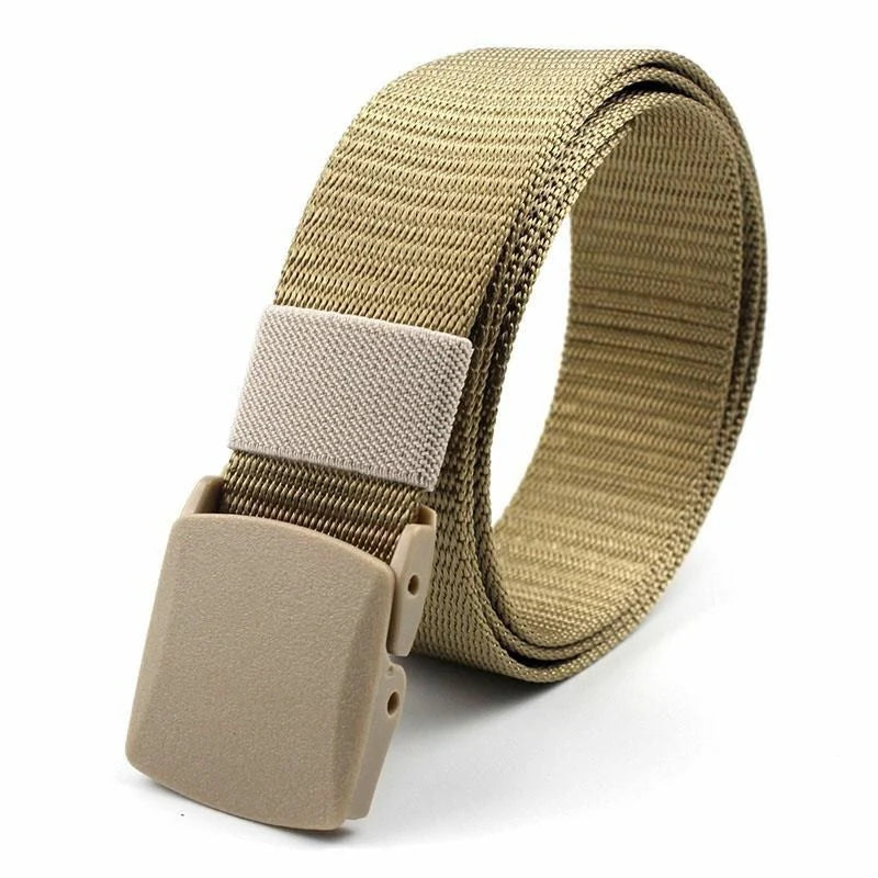 Travel Money Belt | Hidden Zipper Pocket & Anti-Slip Metal Buckle