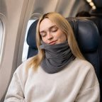 Travel Neck Pillow | Ergonomic Memory Foam & Adjustable Fit
