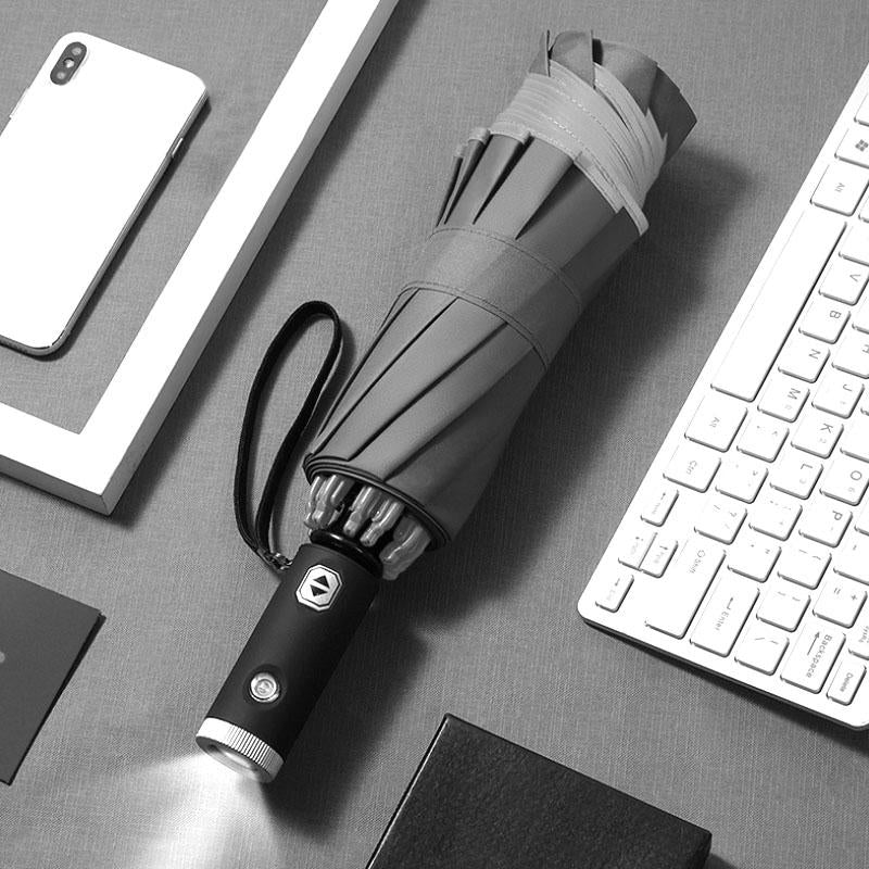 Travel Umbrella | Automatic Reverse & LED Light | 105 cm Coverage