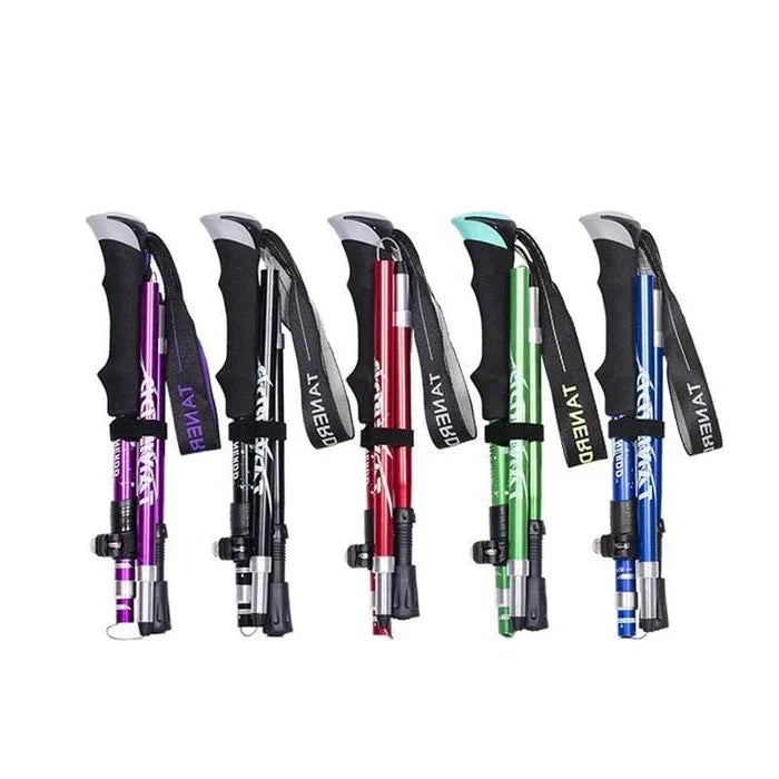 Trekking Pole | Adjustable Telescopic & Lightweight Aluminum | Single Pole