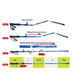 Trekking Pole | Adjustable Telescopic & Lightweight Aluminum | Single Pole