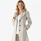 Trench Coat | Long Silhouette, Adjustable Belt & Functional Pockets