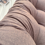 Triangle Back Pillow | Ergonomic Support & Breathable Linen Cover