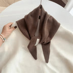 Triangular Scarf | Soft Wool-Blend & Versatile | 110 x 38 cm