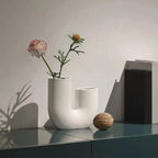 U-shaped Ceramic Vase