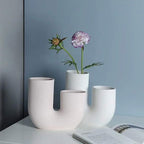 U-shaped Ceramic Vase