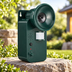 Ultrasonic Animal Repeller | Motion-Activated & Battery-Powered