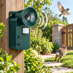 Ultrasonic Animal Repeller | Motion-Activated & Battery-Powered