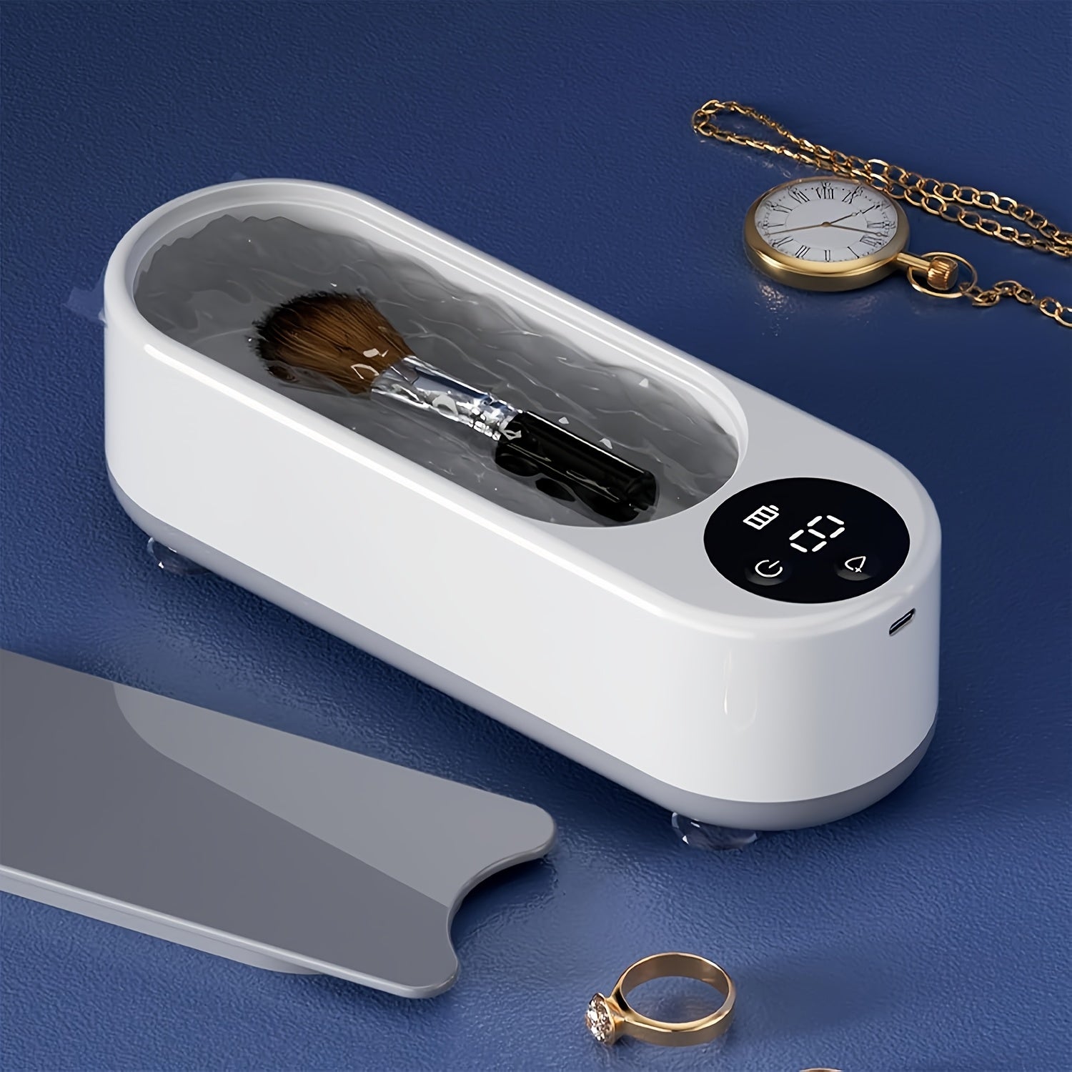 Ultrasonic Cleaner | Digital Display & Adjustable Timer | Chemical-Free