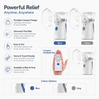 Ultrasonic Nebuliser | Portable Handheld & Battery-Powered