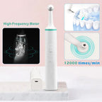 Tooth Cleaner | Ultrasonic Stainless Steel Tip | LED Light