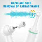 Tooth Cleaner | Ultrasonic Stainless Steel Tip | LED Light