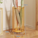 Umbrella Stand | Powder-Coated Metal Mesh & Elevated Base