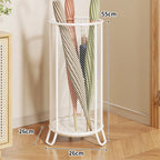Umbrella Stand | Powder-Coated Metal Mesh & Elevated Base