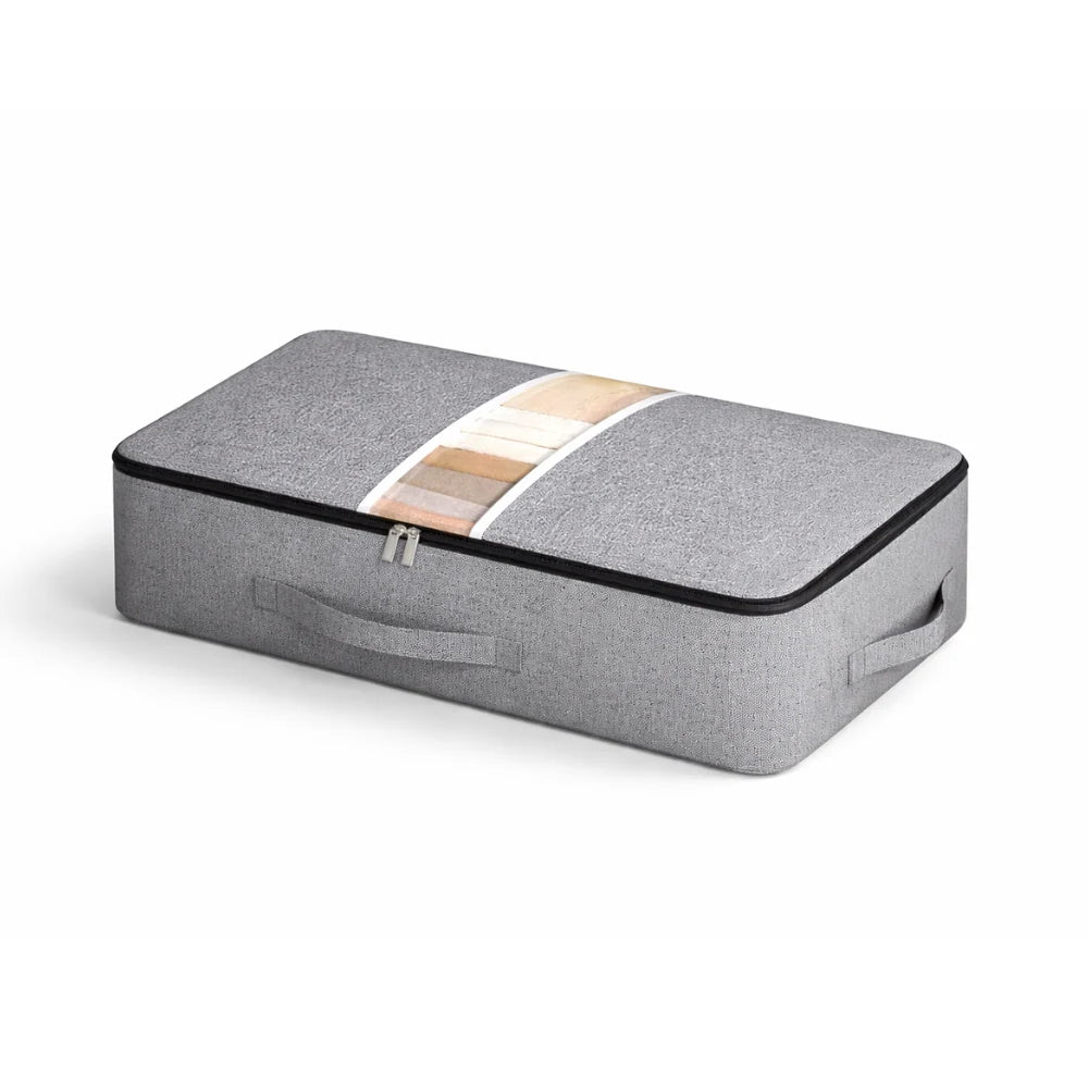 Under-Bed Storage Box | Transparent Window & Dust Protection