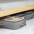 Under-Bed Storage Box | Transparent Window & Dust Protection