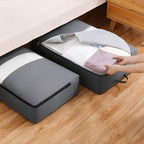 Under-Bed Storage Box | Transparent Window & Dust Protection