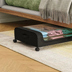 Under-Bed Storage Containers | Low-Profile Lidded Design | Set of 2