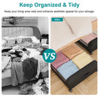 Under-Bed Storage Containers | Low-Profile Lidded Design | Set of 2