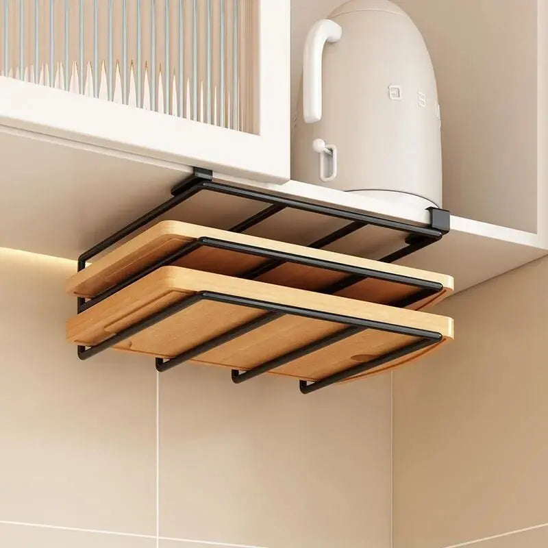 Under-Cabinet Organizer | No-Drill & Sturdy Steel