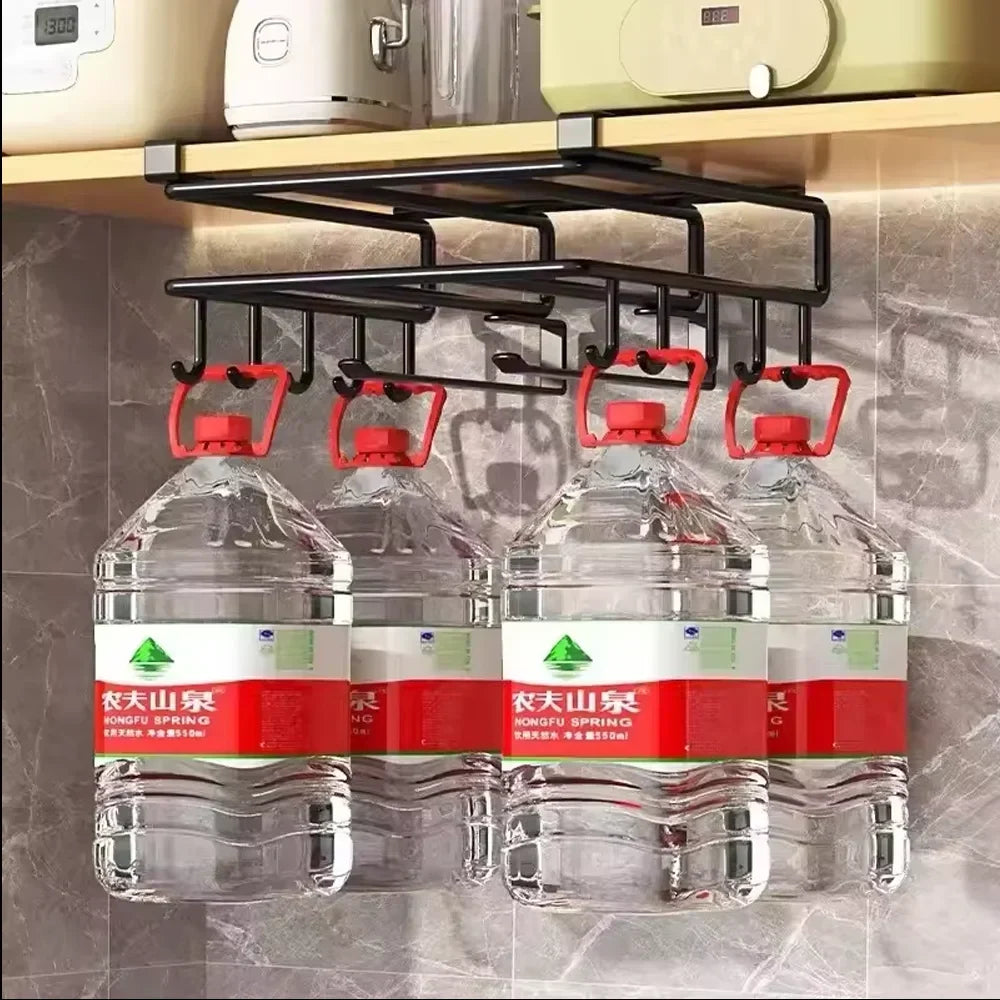 Under-Cabinet Organizer | No-Drill & Sturdy Steel