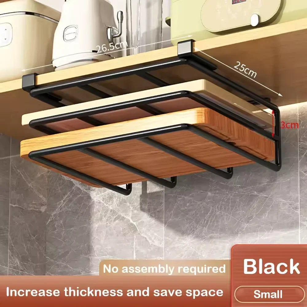 Under-Cabinet Organizer | No-Drill & Sturdy Steel