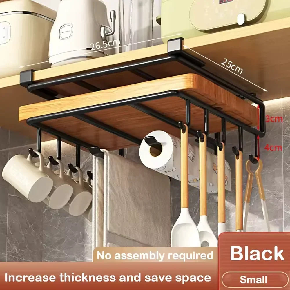 Under-Cabinet Organizer | No-Drill & Sturdy Steel