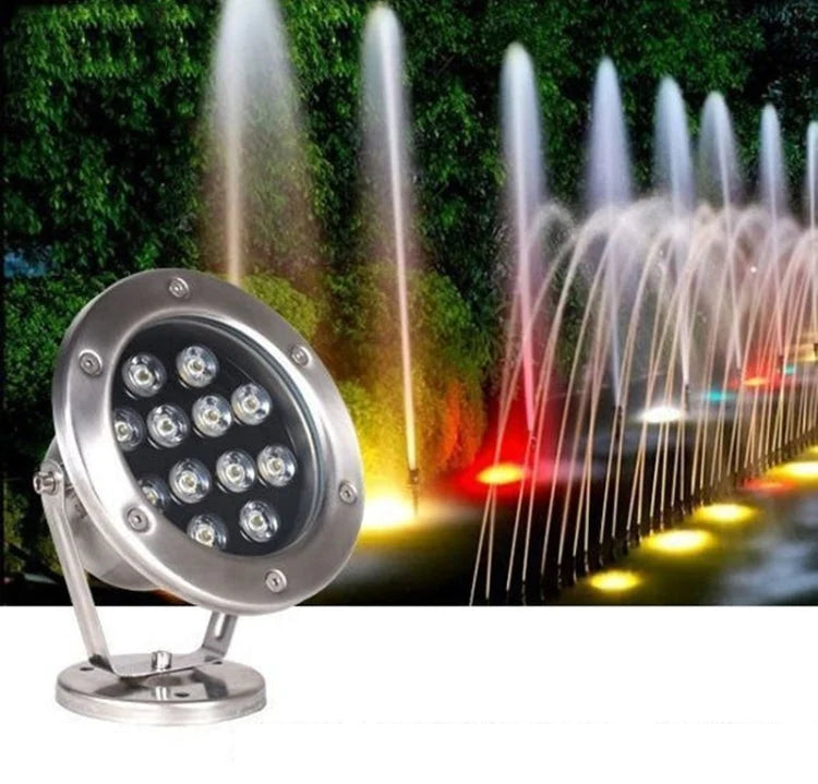 Underwater LED Light | Stainless Steel & IP68 | 18W