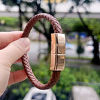USB Charging Bracelet with Braided Band