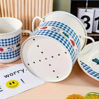Utensil Holder | Cast Iron & Enamel Finish | Divider Lid