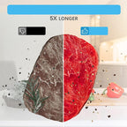 Vacuum Sealer Bags | Reusable Airtight & Freezer/Microwave-Safe | Set of 10 With Hand Pump