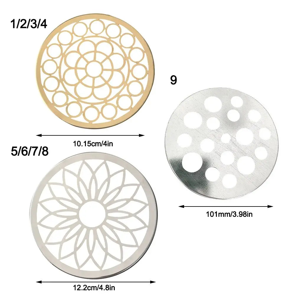 Vase Flower Holder | Metal Grid & Reusable