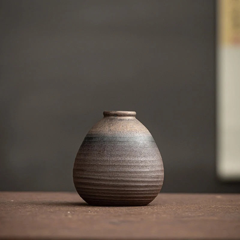 Vase | Handmade Wood-Fired Bizen-Yaki