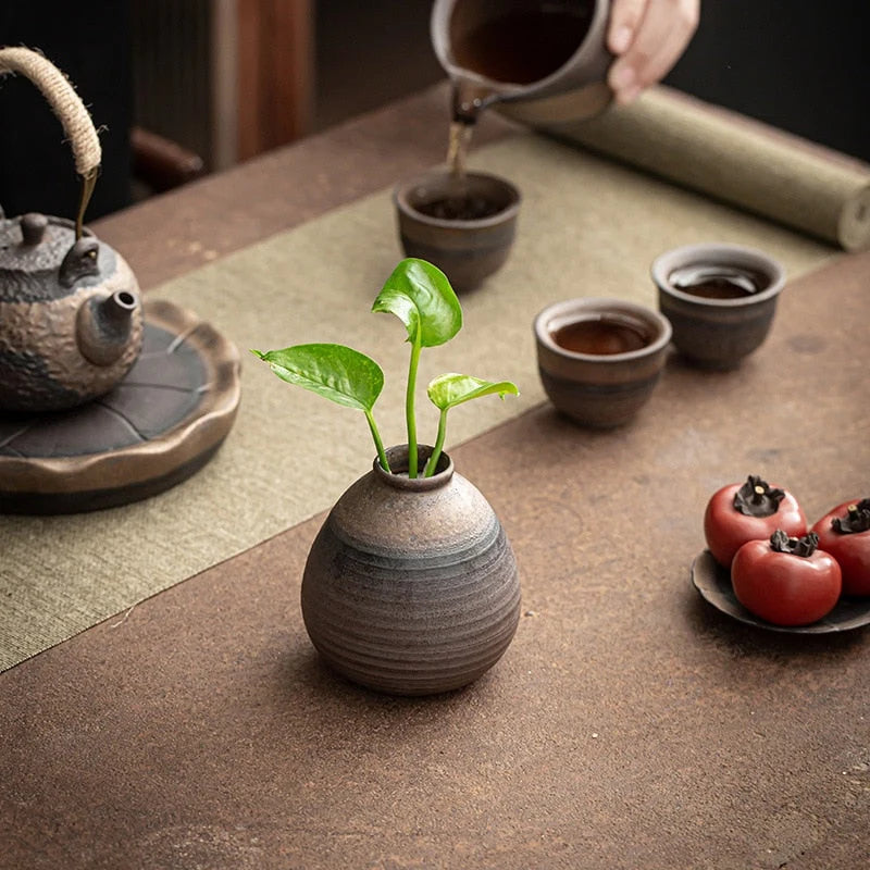 Vase | Handmade Wood-Fired Bizen-Yaki