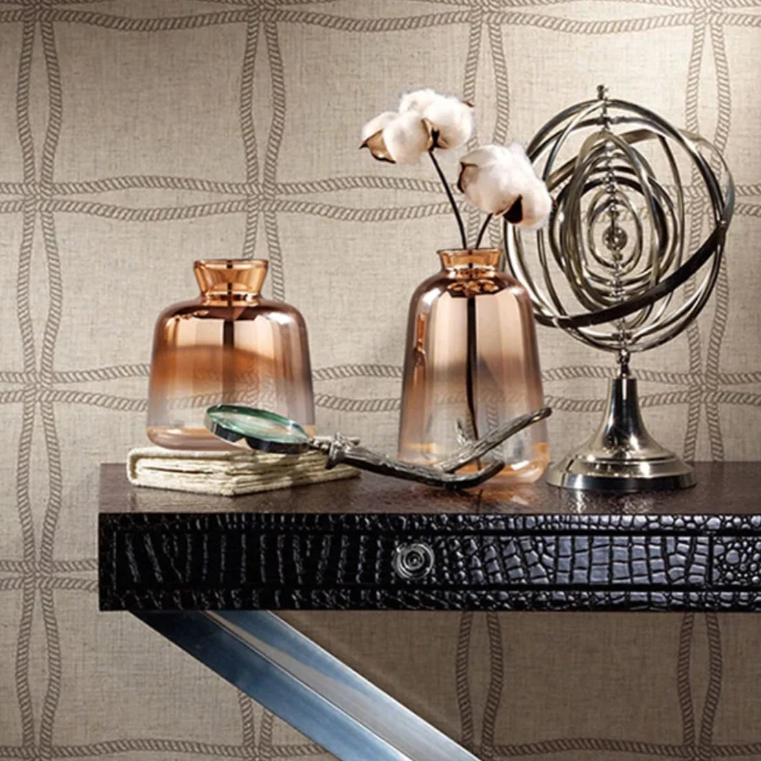 Vase | Rose Gold Ombre Glass | 4 Sizes
