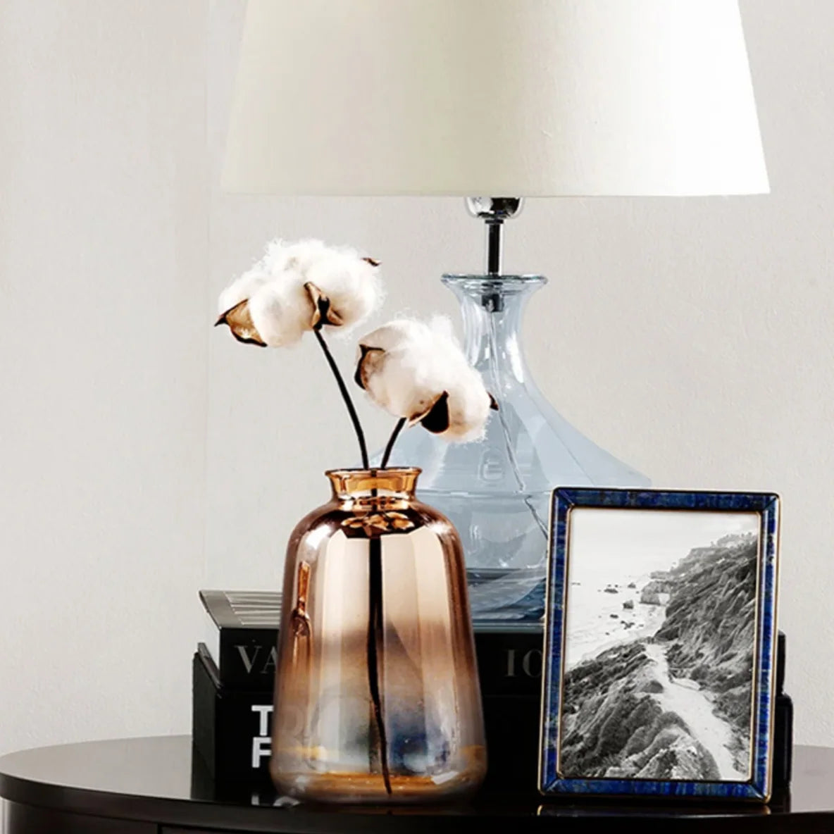 Vase | Rose Gold Ombre Glass | 4 Sizes