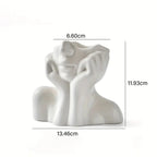 Vase | Sculptural Ceramic Statement Shape | Medium & Large