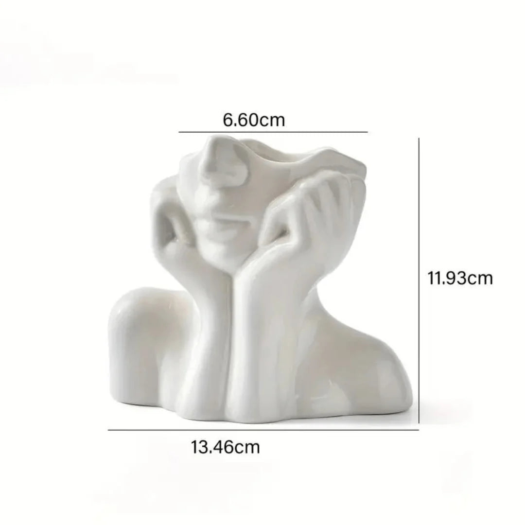 Vase | Sculptural Ceramic Statement Shape | Medium & Large