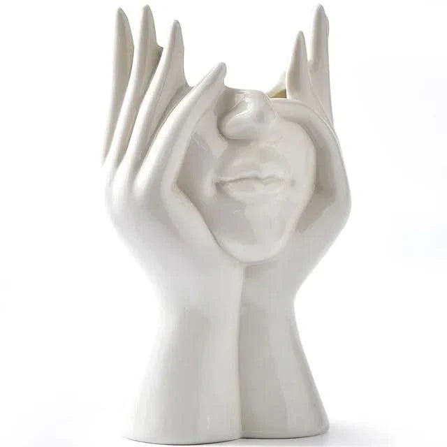 Vase | Sculptural Ceramic Statement Shape | Medium & Large