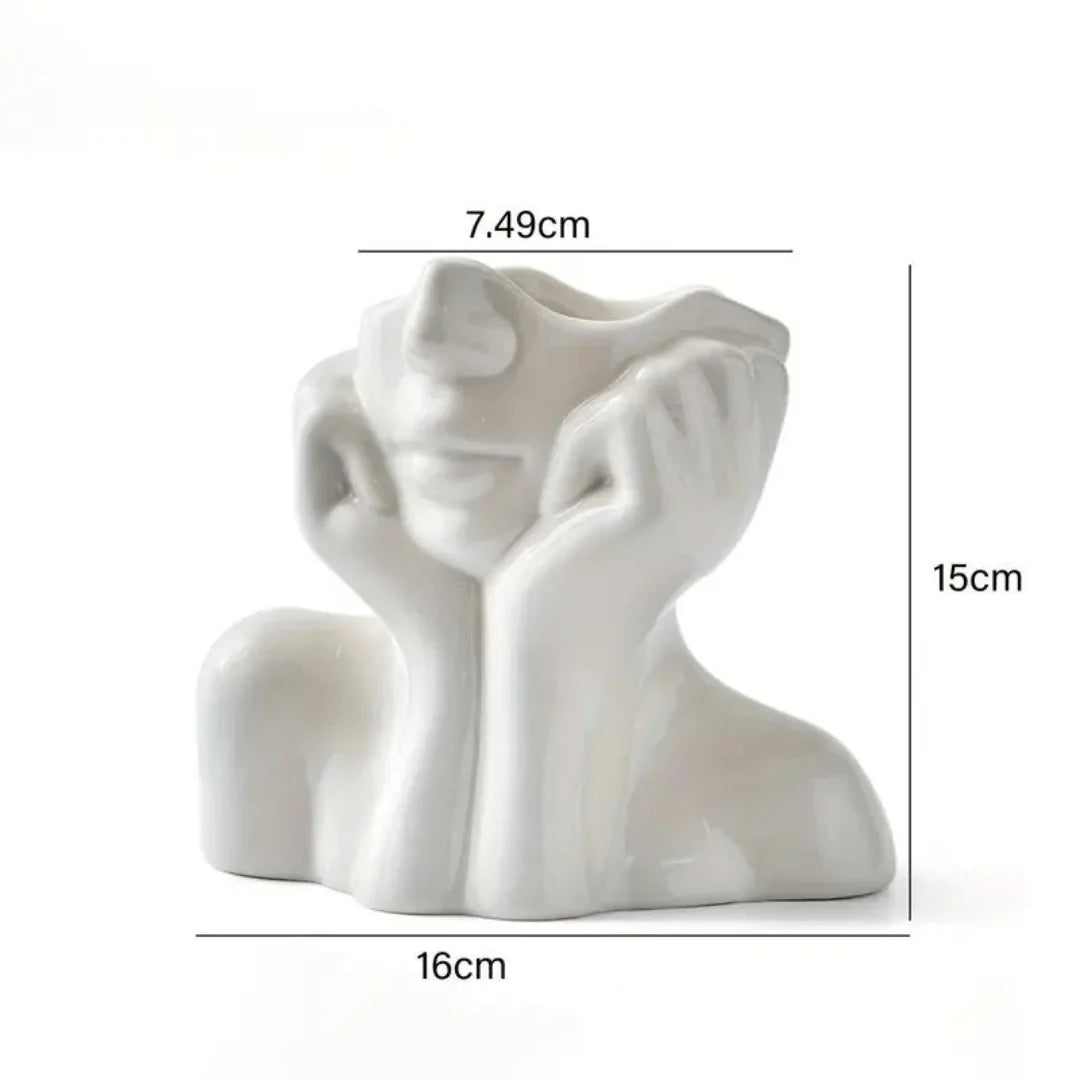 Vase | Sculptural Ceramic Statement Shape | Medium & Large