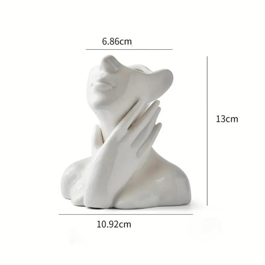Vase | Sculptural Ceramic Statement Shape | Medium & Large