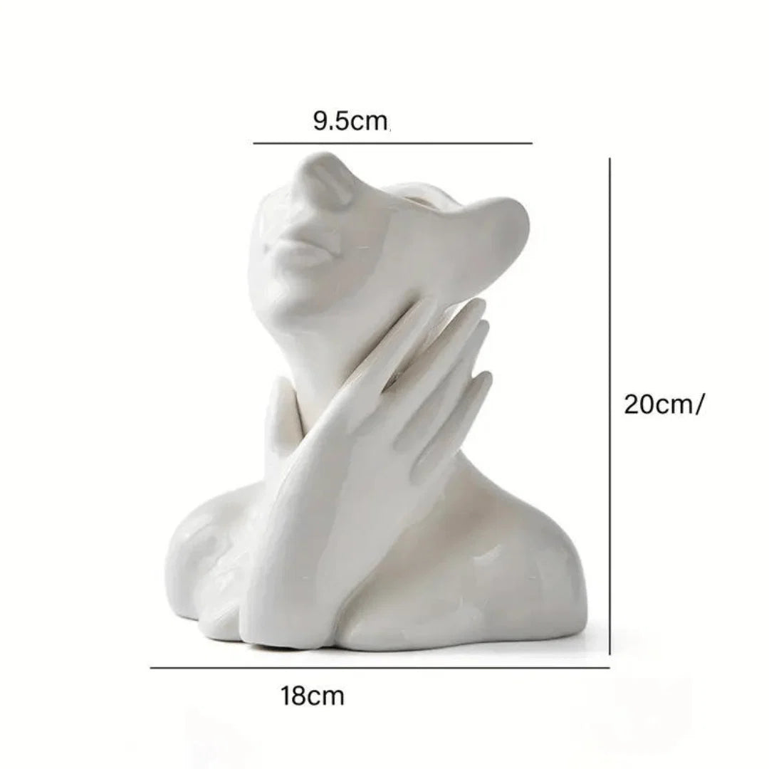 Vase | Sculptural Ceramic Statement Shape | Medium & Large