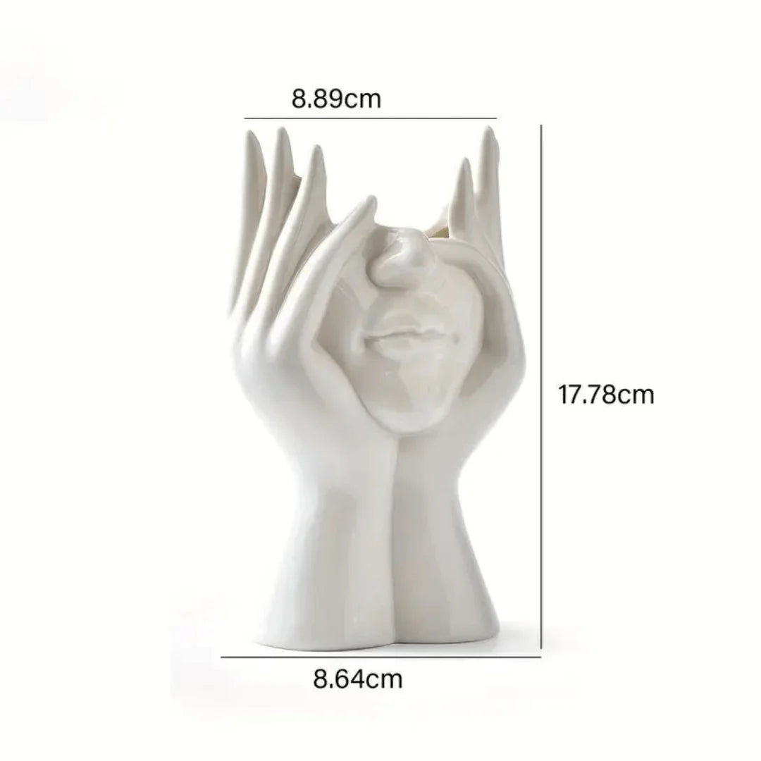 Vase | Sculptural Ceramic Statement Shape | Medium & Large