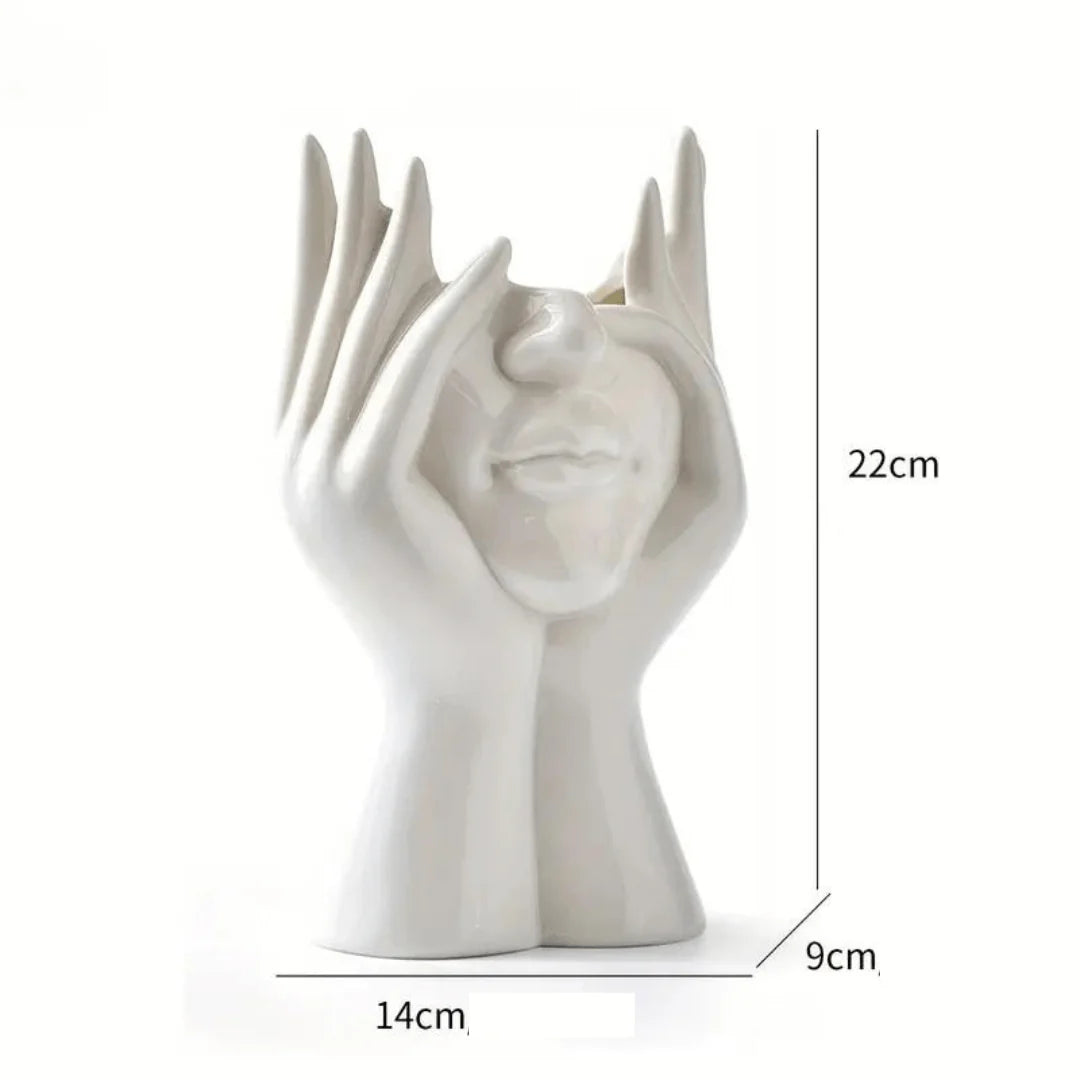 Vase | Sculptural Ceramic Statement Shape | Medium & Large