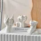 Vase | Sculptural Ceramic Statement Shape | Medium & Large