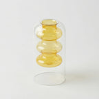 Vase | Sculptural Double-Walled Colored Glass